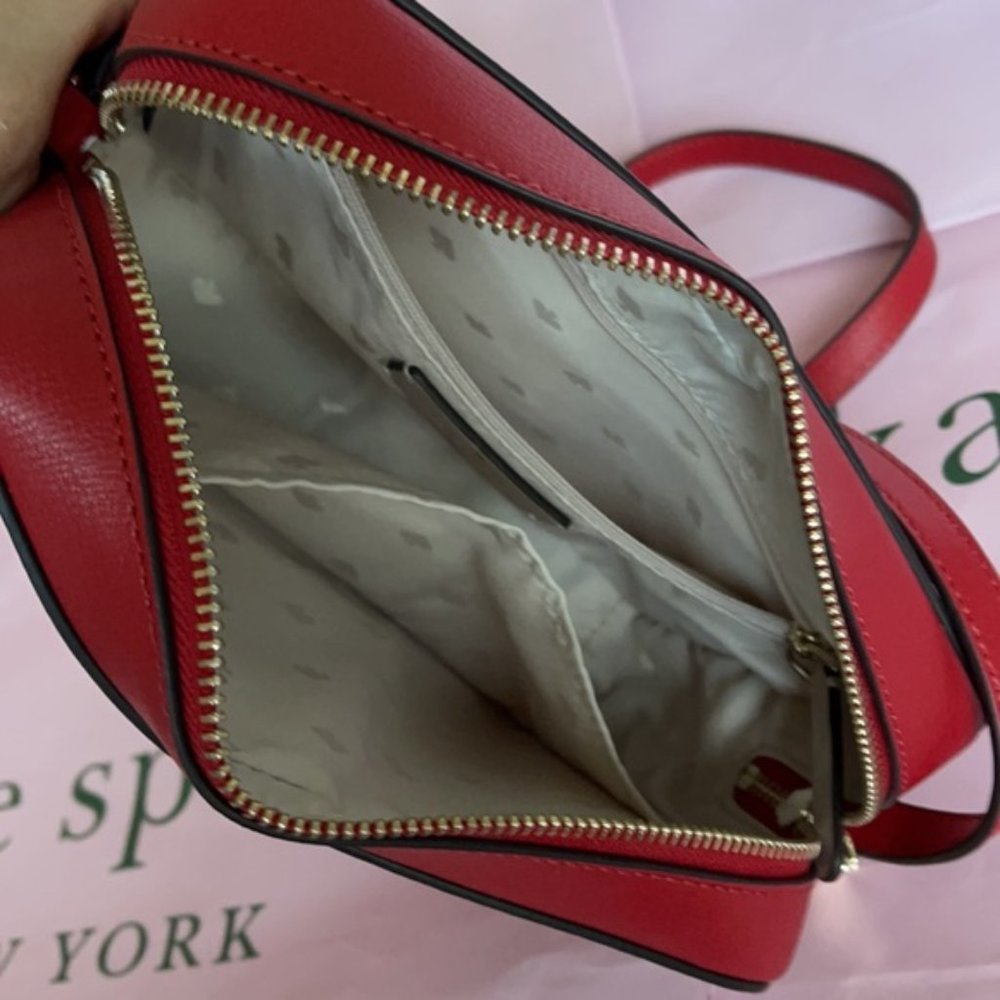 Kate Spade New York Harper Crossbody Candied Cherry - Picture 8 of 16